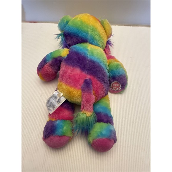 Build a Bear Color Craze Lion Rainbow Collection BAB 2016 With Heartbeat Insert - Picture 4 of 6